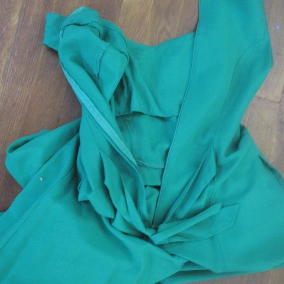 Esprit 80's Made USA full sweep Boho Retro Sleeveless 3/4 length Dress - Picture 7 of 10